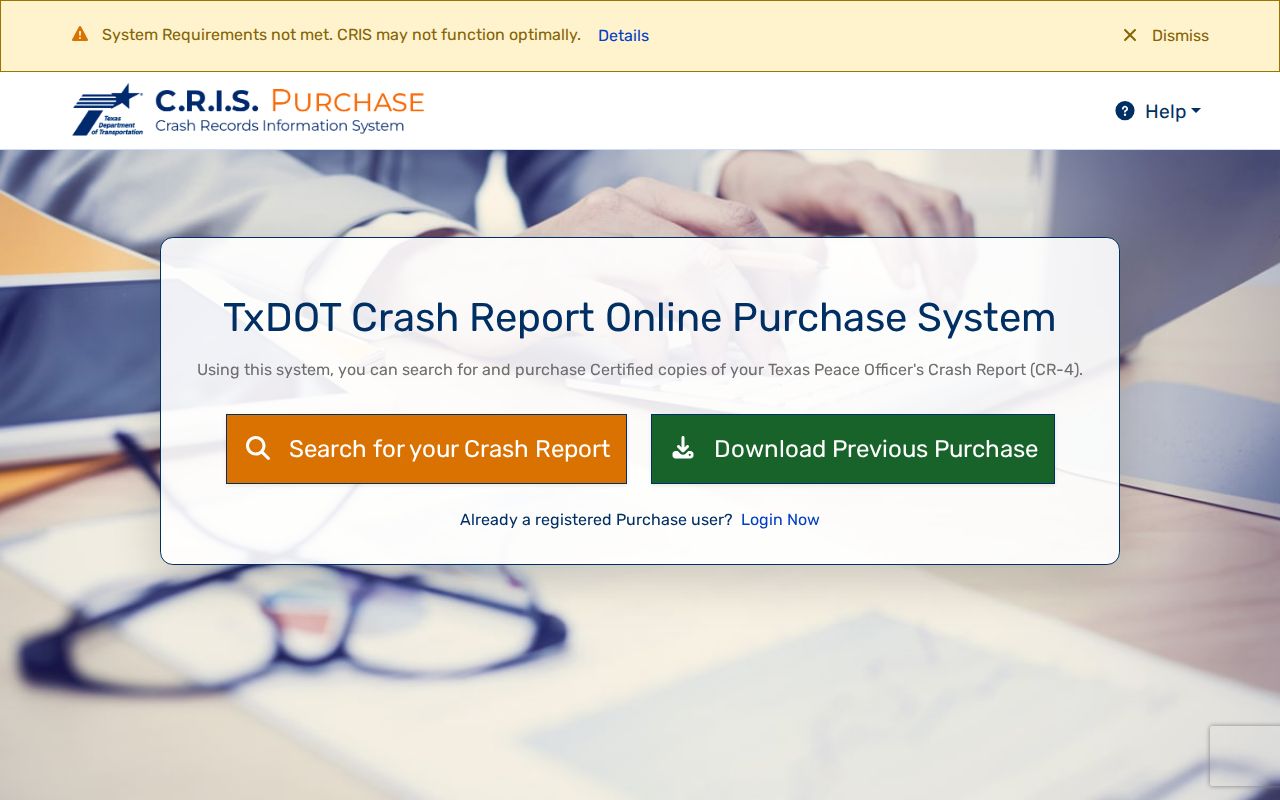 Limestone County arrest history CRIS crash report purchase